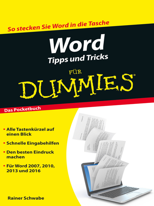 Cover image for Word Tipps und Tricks für Dummies